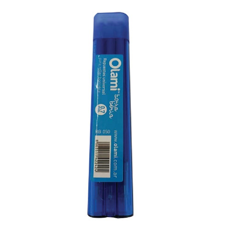 REP.BOLIGR.GEL BORRABLE x3u. AZUL  OLAMI