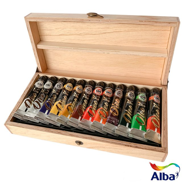 KIT OLEO 18cc.x12u.CAJA SLIM ALBA