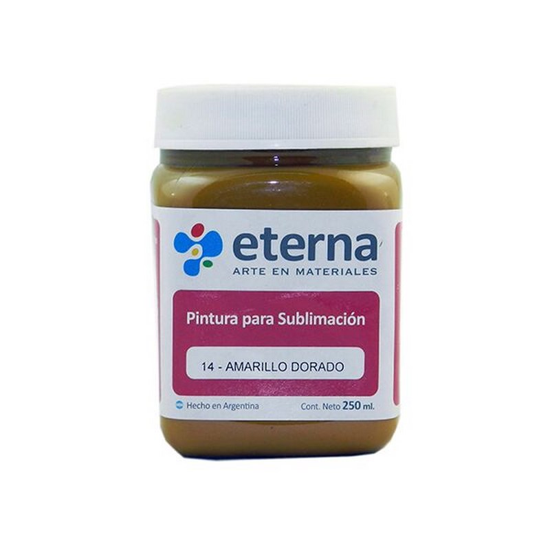 PINTURA P/TELA SUBLIMACION 250cc.ETERNA