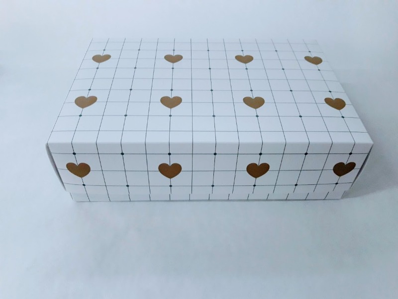 CAJA  CORAZONES 21x31x9cm. LARGE