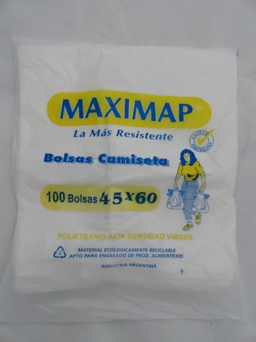 BOLSA CAMISETA 45X60 x 100u. OXI
