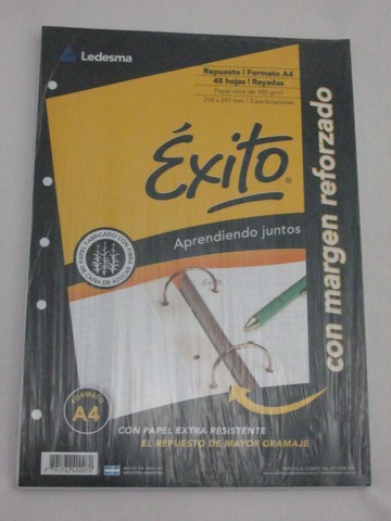 REP.A4.48HR.C/MARGEN REFORZ.EXITO