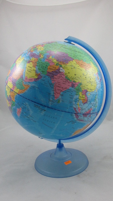 GLOBO TERRAQ.B/ACR.30cm.307W POLITICO