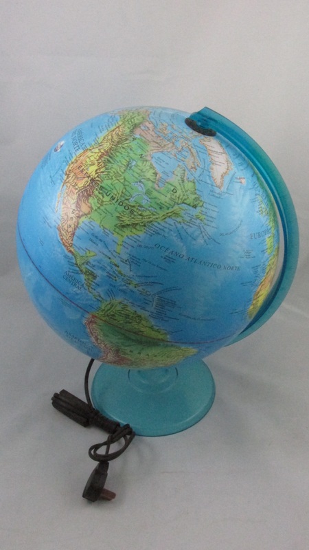 GLOBO TERRAQ.B/ACR.30cm.307FPLW F/PC/LUZ