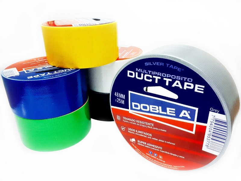 CINTA MULTIUSO DE COLOR 48mm.x9m.DOBLE A