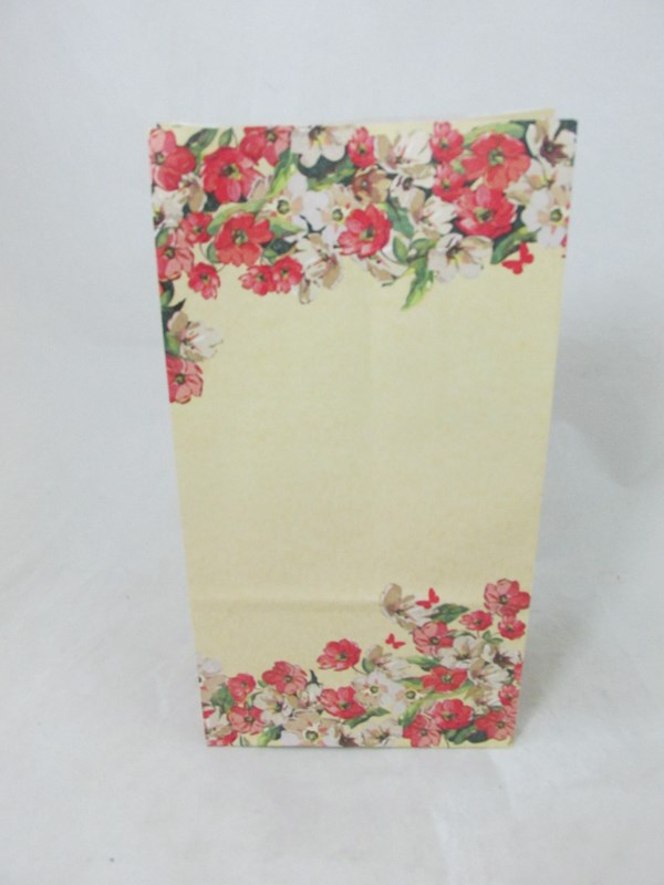 SOBRE REGALO 14x08x26cm.x1u.FLOWERS