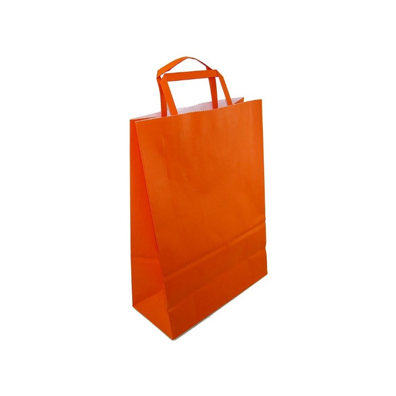 BOLSA REG.C/MJA.14x20x8cm.A.NARANJA