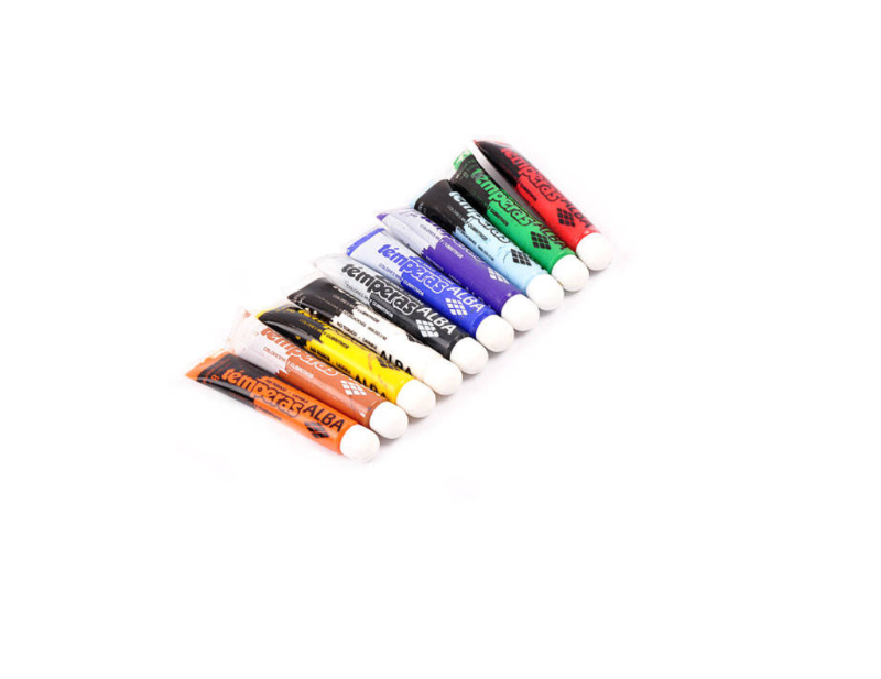 TEMPERA 8ml.ESCOLAR x COLOR ALBA