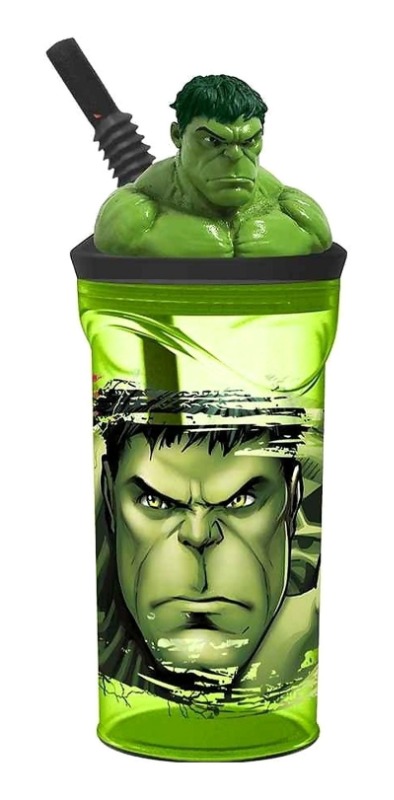 VASO C/SORBETEyFIGURA HULK