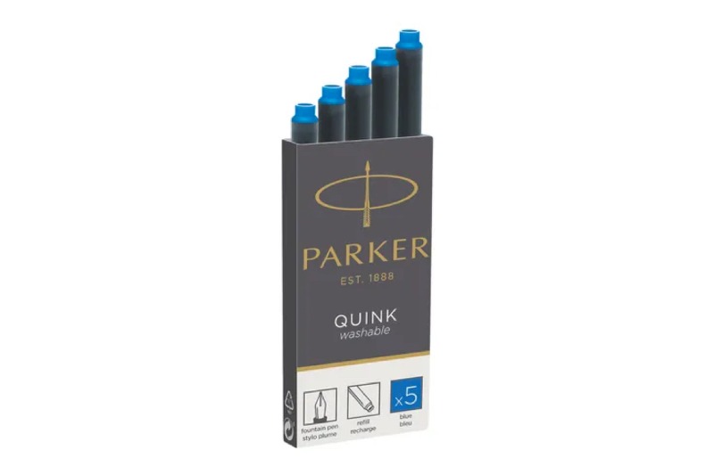 CART.TINTA P/PLUMA ANPx5u.QUINK PARKER