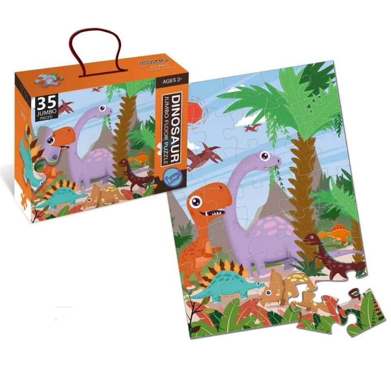 PUZZLE x35pz. 60x44cm. DINOSAURS