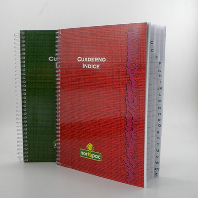 CUAD.INDICE 16x21 80HR.C/ESP.T/FLEX.