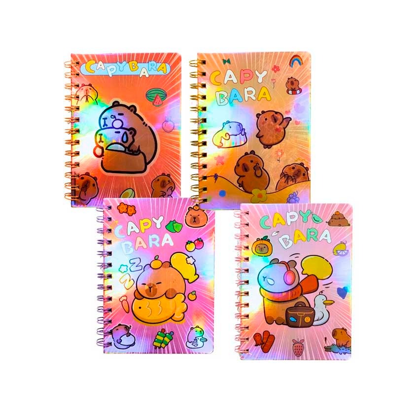 CUAD.A6 C/ESP.METAL. CAPYBARA