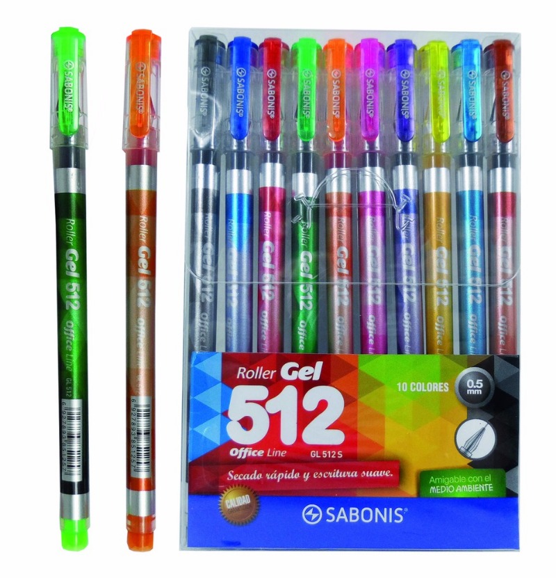 ROLLER  GEL X10COL. 512 SABONIS