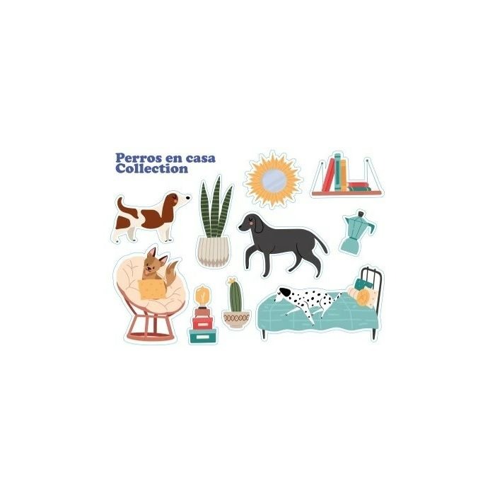 STICKER DE PERROS SOBRE x 20u. TALBOT