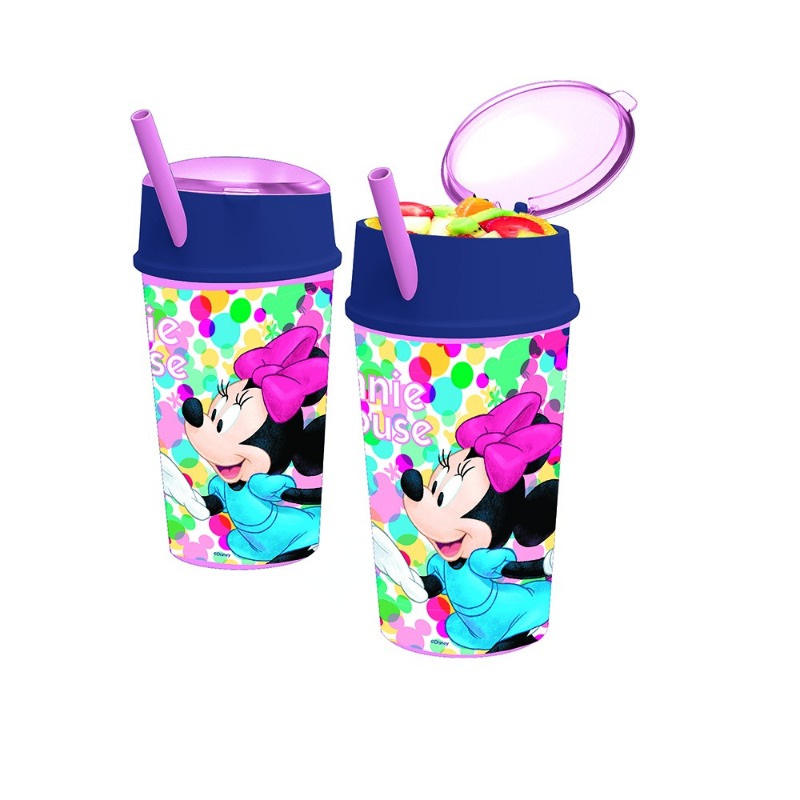 VASO PORTACEREALERO MINNIE 400ml.