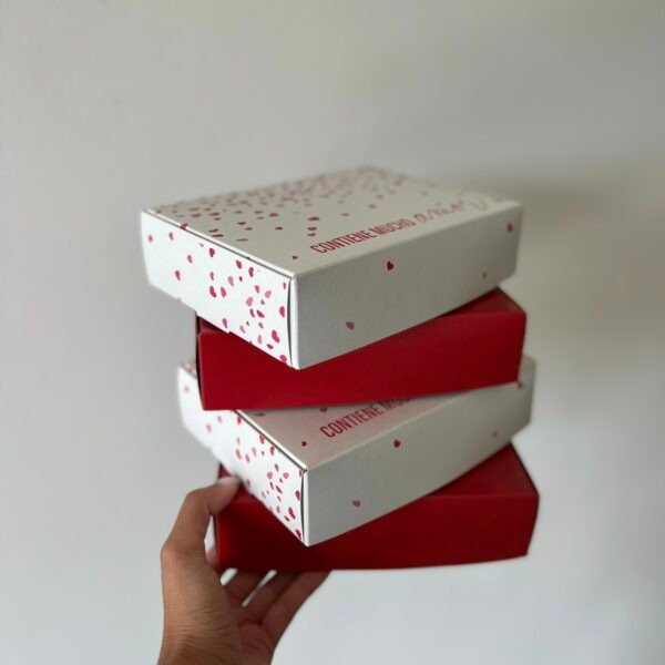 CAJA BROWNIES CHICA S/VISOR 19.5x14x5cm.IMPRESA