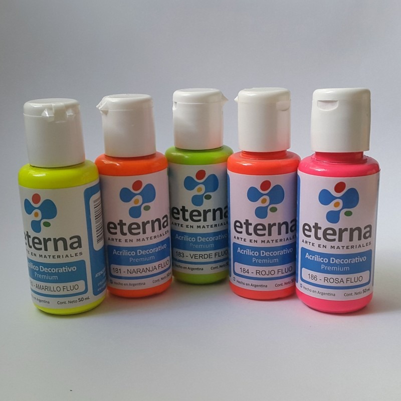 ACRILICO DEC.50cc.FLUO ETERNA