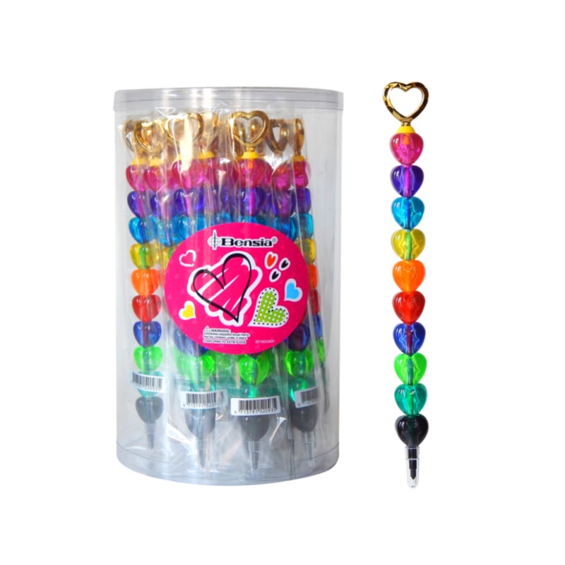 CRAYON PUNTAS INTERCAM.x10 COLORES OCORAZON