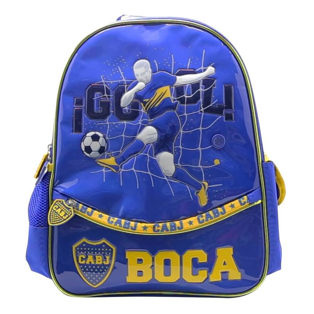 MOCHILA ESPALDA 16* BOCA JUNIORS