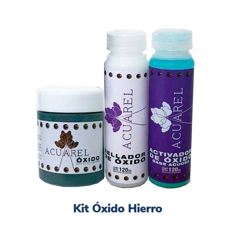 SET P/OXIDO DE HIERRO ACUAREL