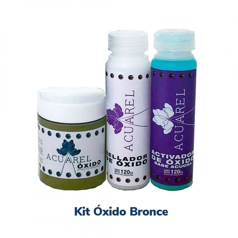 SET P/OXIDO DE BRONCE ACUAREL