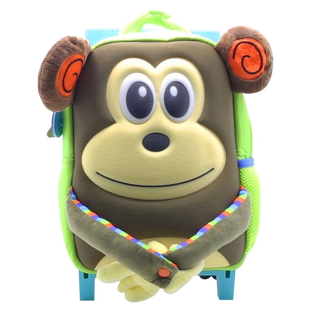 MOCHILA C/CARRO 11" MONO