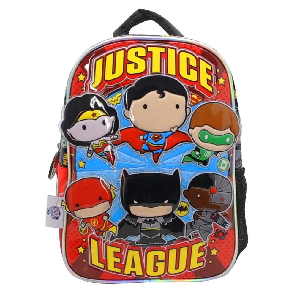 MOCHILA ESPALDA 12* LIGA JUSTICIA