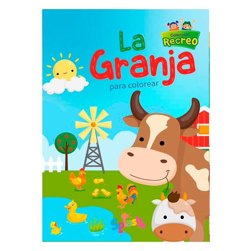 COL.RECREO: LA GRANJA P/COLOREAR