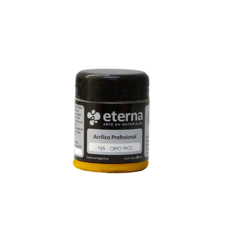 ACRILICO PROF.60cc.ORO RICO ETERNA