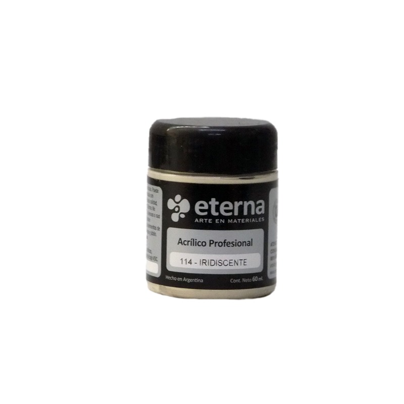 ACRILICO PROF.60cc.IRIDISCENTE ETERNA