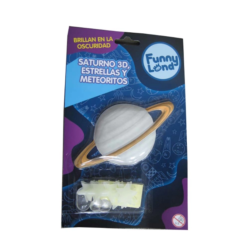 SATURNO BRILL.EN LA OSCURIDAD x18u.