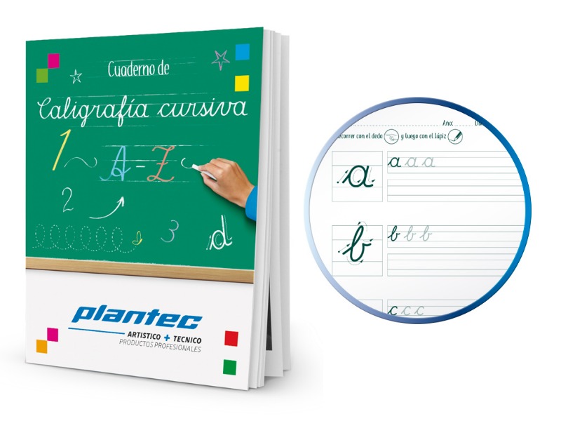 CUAD.CALIGRAFIA ESCOLAR N*3 CURSIVA T/FLEX. PLANTE