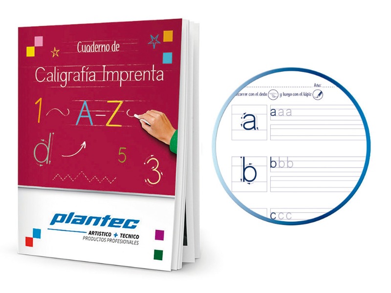 CUAD.CALIGRAFIA ESCOLAR N*3 IMPRENTA T/FLEX.PLANTE