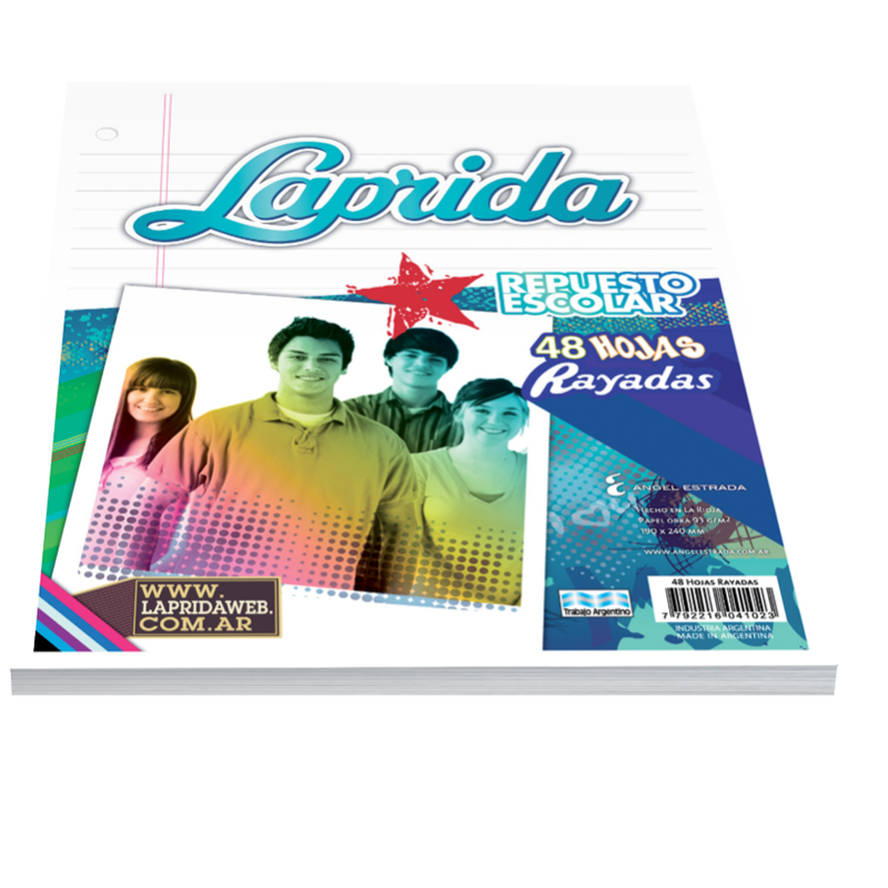 LAPRIDA*REPUESTO 48H.RAY.PP.90GR.