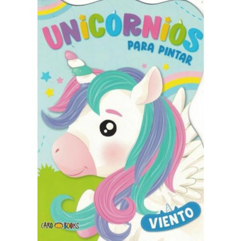 COL.UNICORNIOS P/PINTAR: VIENTO