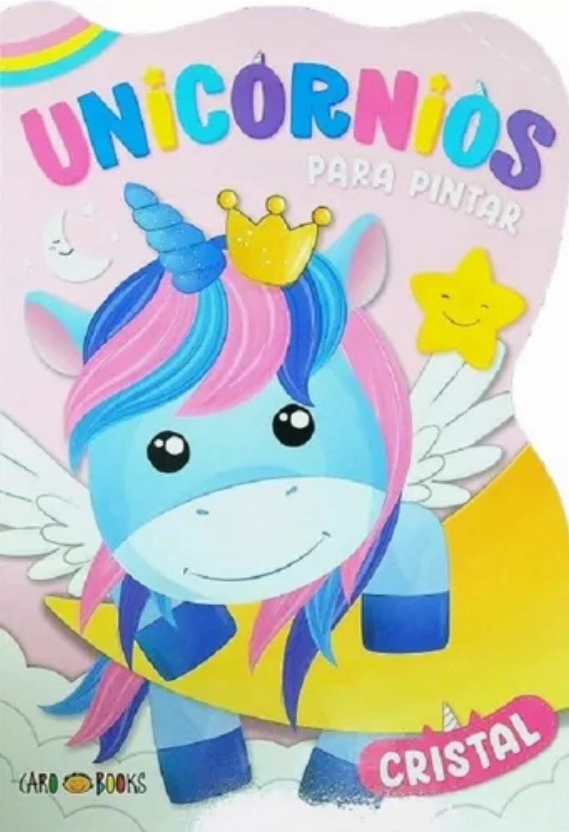 COL.UNICORNIOS P/PINTAR: CRISTAL