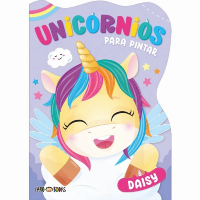 COL.UNICORNIOS P/PINTAR: DAISY