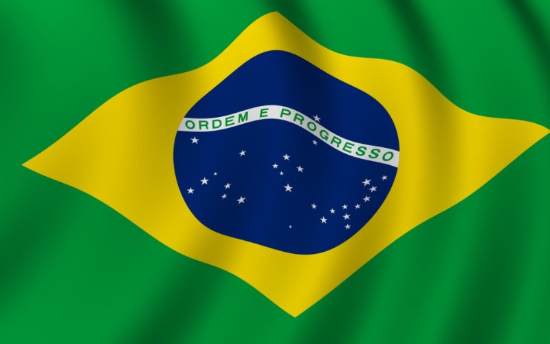 BAND.POLIAMIDA BRASIL 90x150cm.