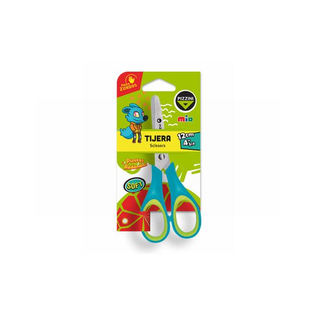 TIJERA 12 cm SOFT P/ ZURDOS. PIZZINI