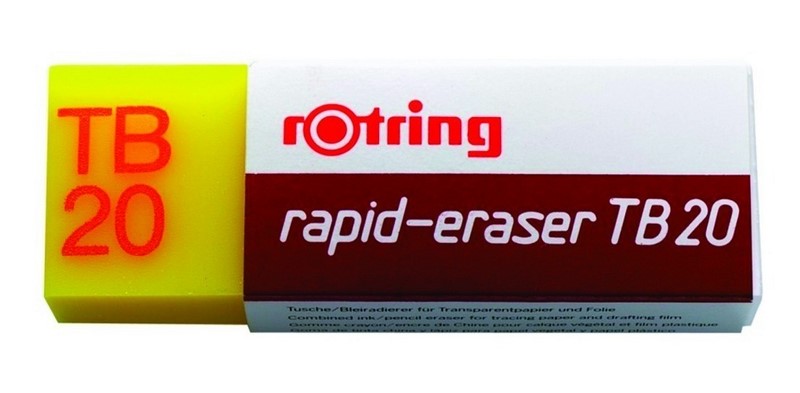 GOMAS P/BORRAR LAPIZ/TINTA TB20 ROTRING