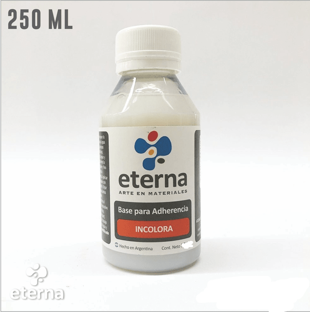 BASE P/ADH.INCOLORA 250ml.ETERNA