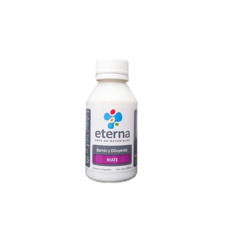 BARNIZ ACR.AL AGUA MATE 125ml.ETERNA