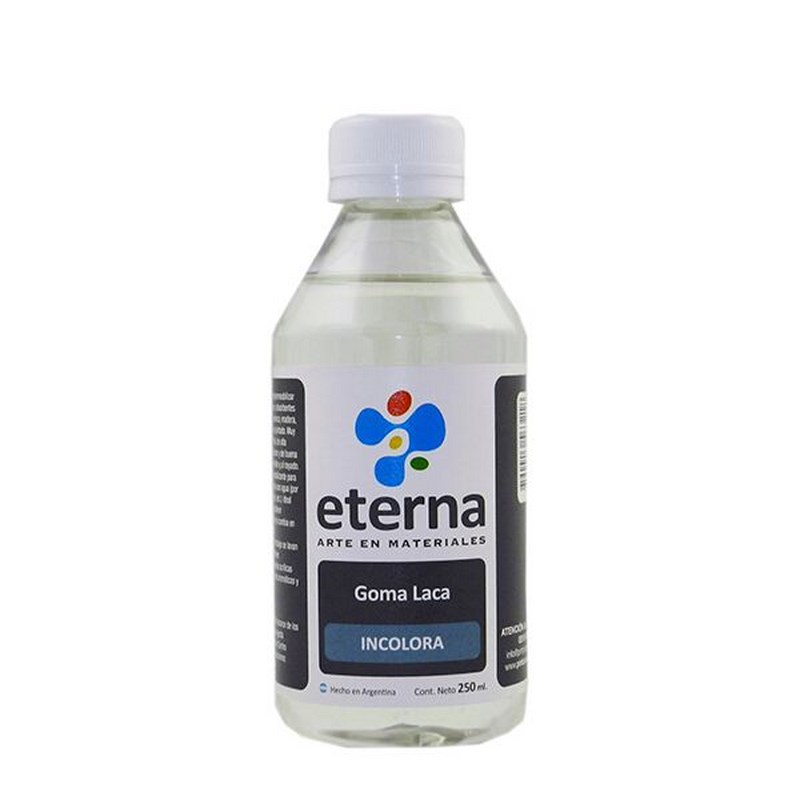GOMA LACA INCOLORA 250ml.ETERNA