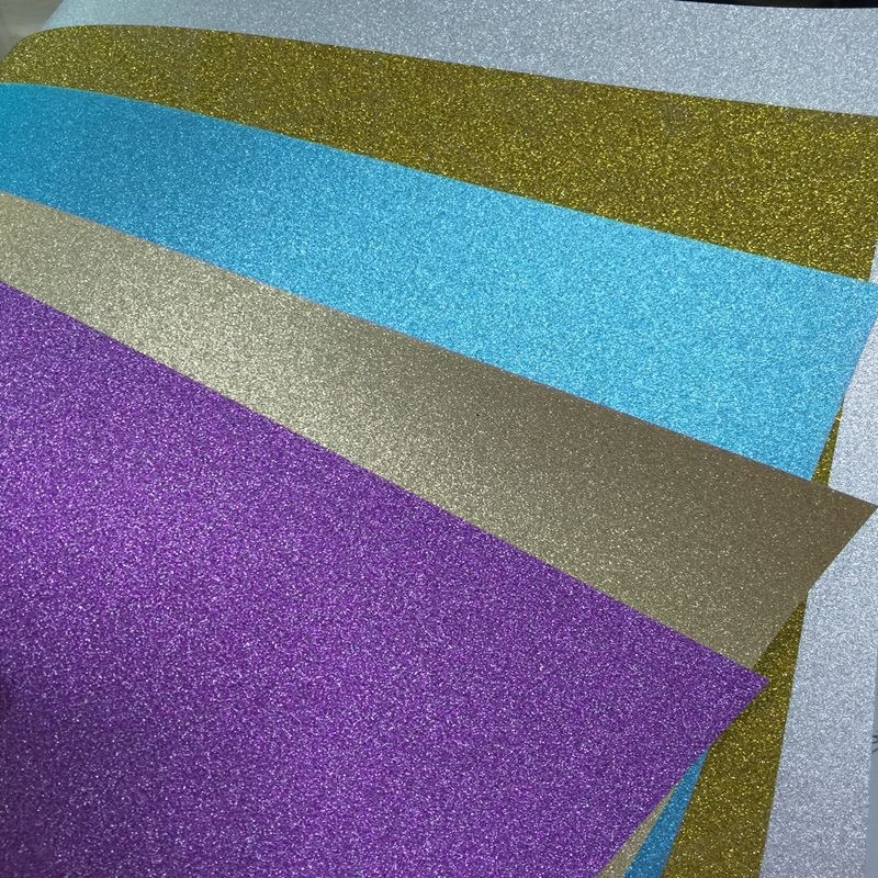 CARTULINA CON GLITTER 50X35 230grs.