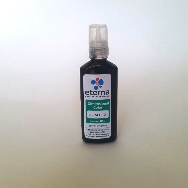 PINT.DIMENSIONAL BRILLANTE NEGRO ETERNA