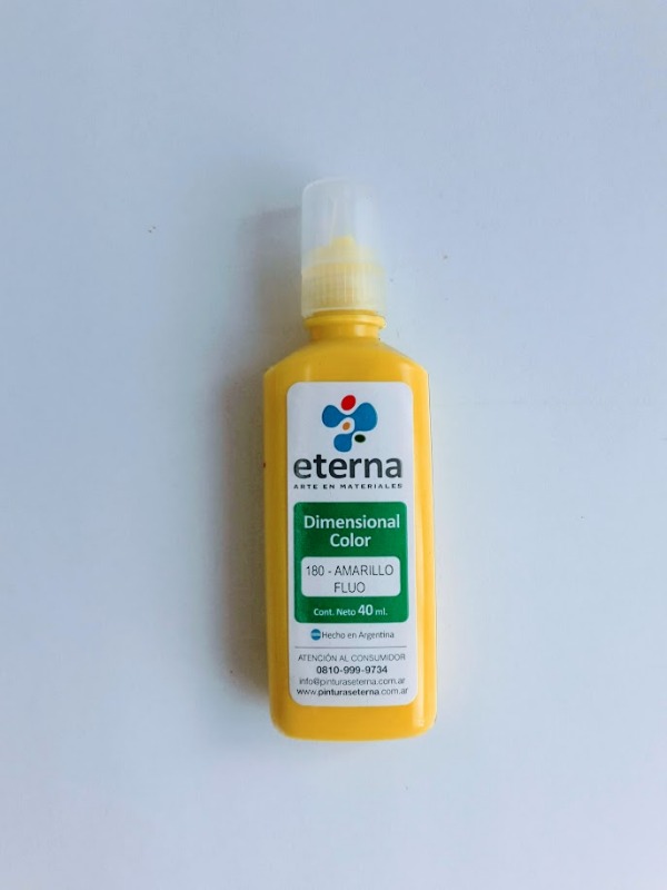 PINT.DIMENSIONAL FLUO AMARILLO ETERNA