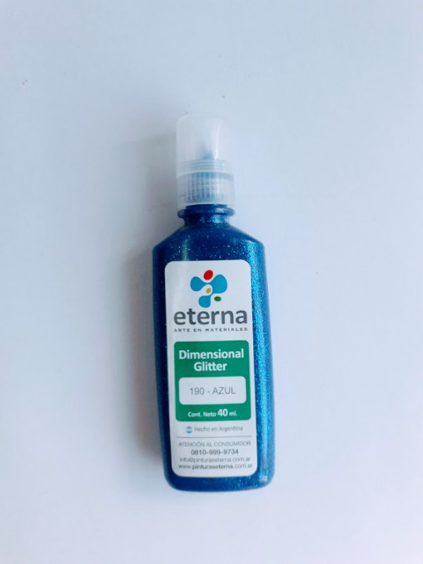 PINT.DIMENSIONAL GLITTER AZUL ETERNA