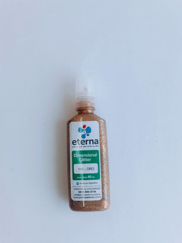 PINT.DIMENSIONAL GLITTER ORO RICO ETERNA
