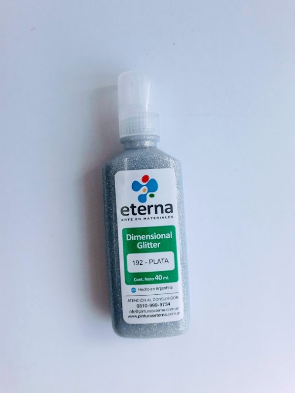 PINT.DIMENSIONAL GLITTER PLATA ETERNA